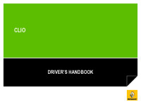 Renault Clio 3 Ph2 - Owners User Manual 2009-2012 EN-1